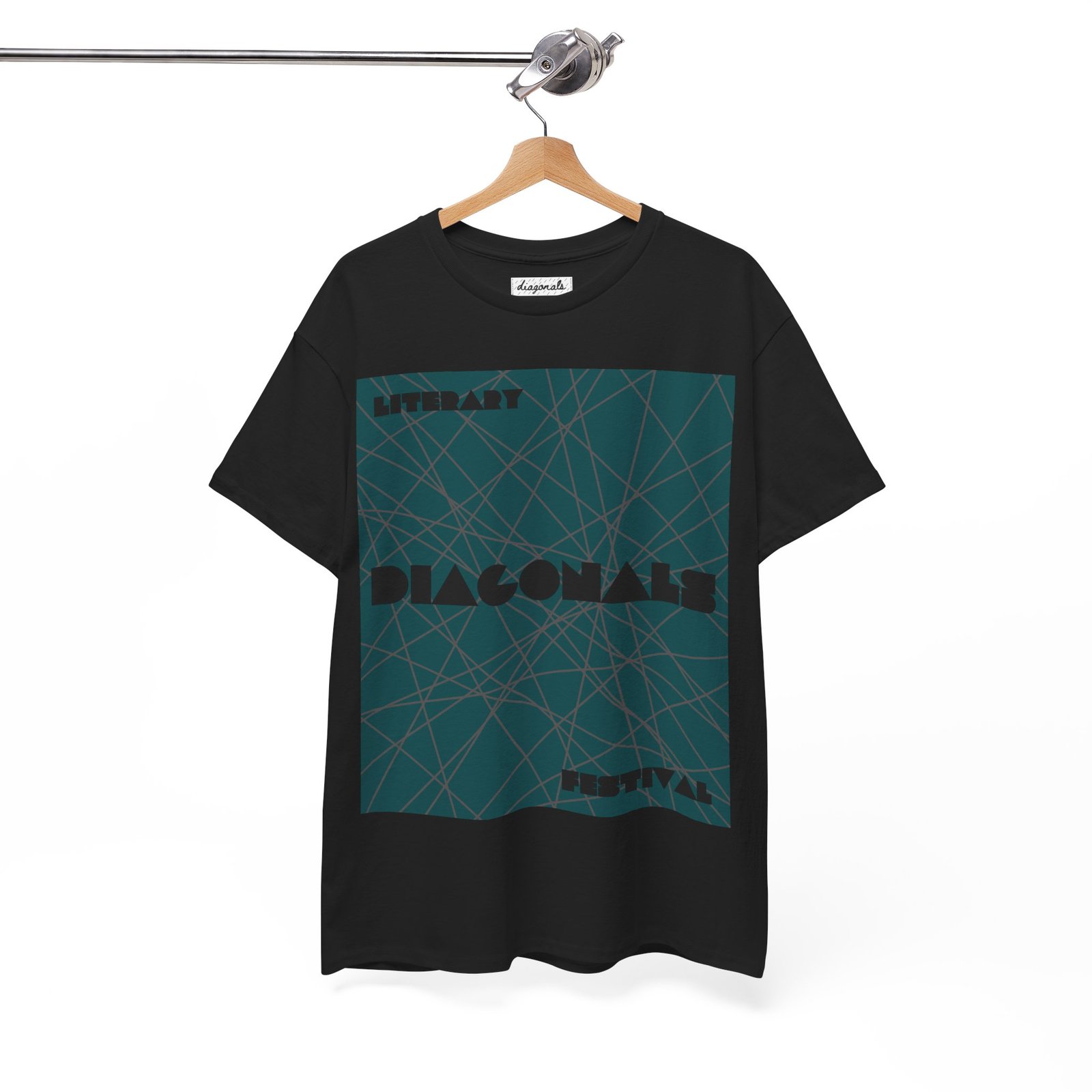 Diagonals T-shirt I/IX (UK) - Image 5