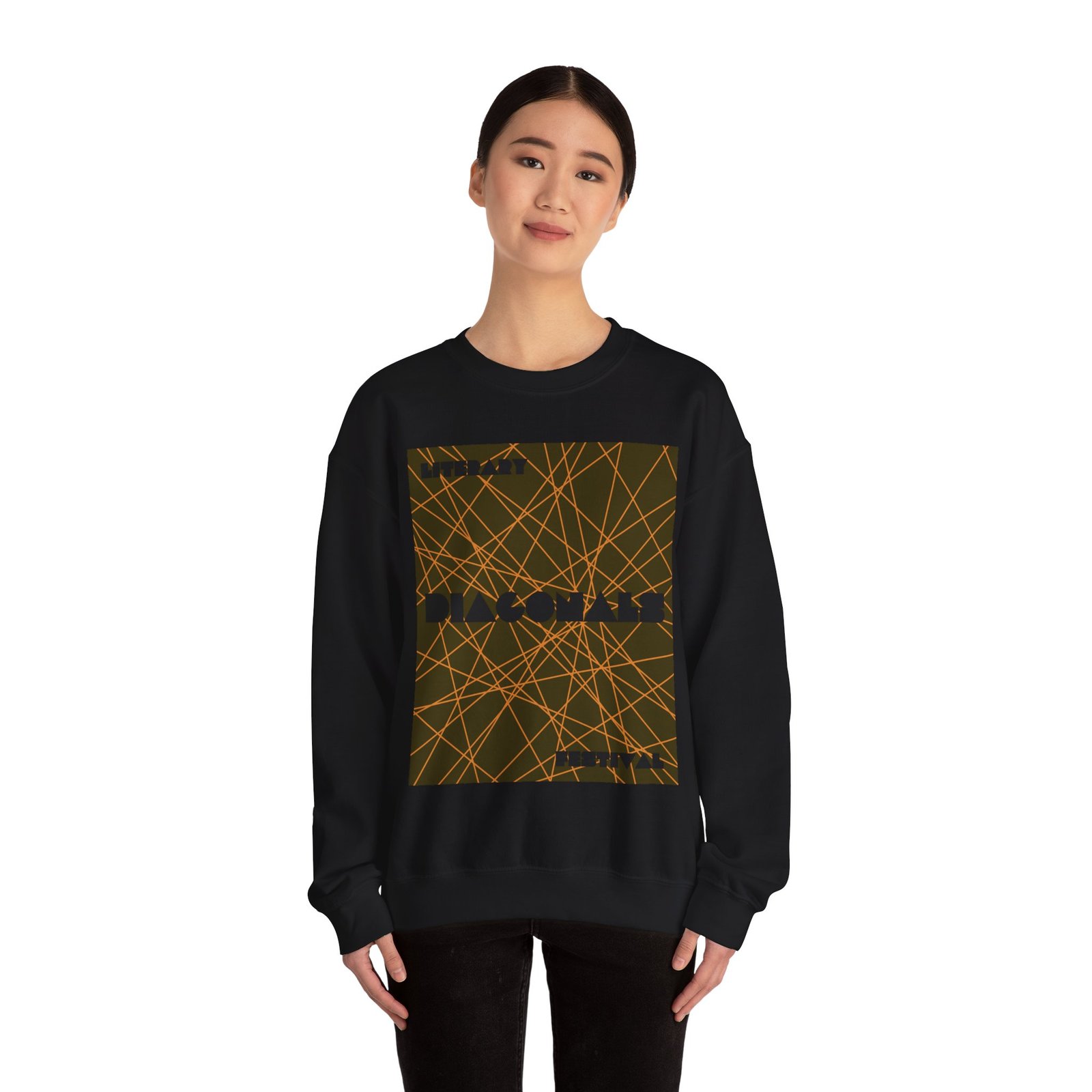 Diagonals Crewneck Sweatshirt I/IV - Image 4