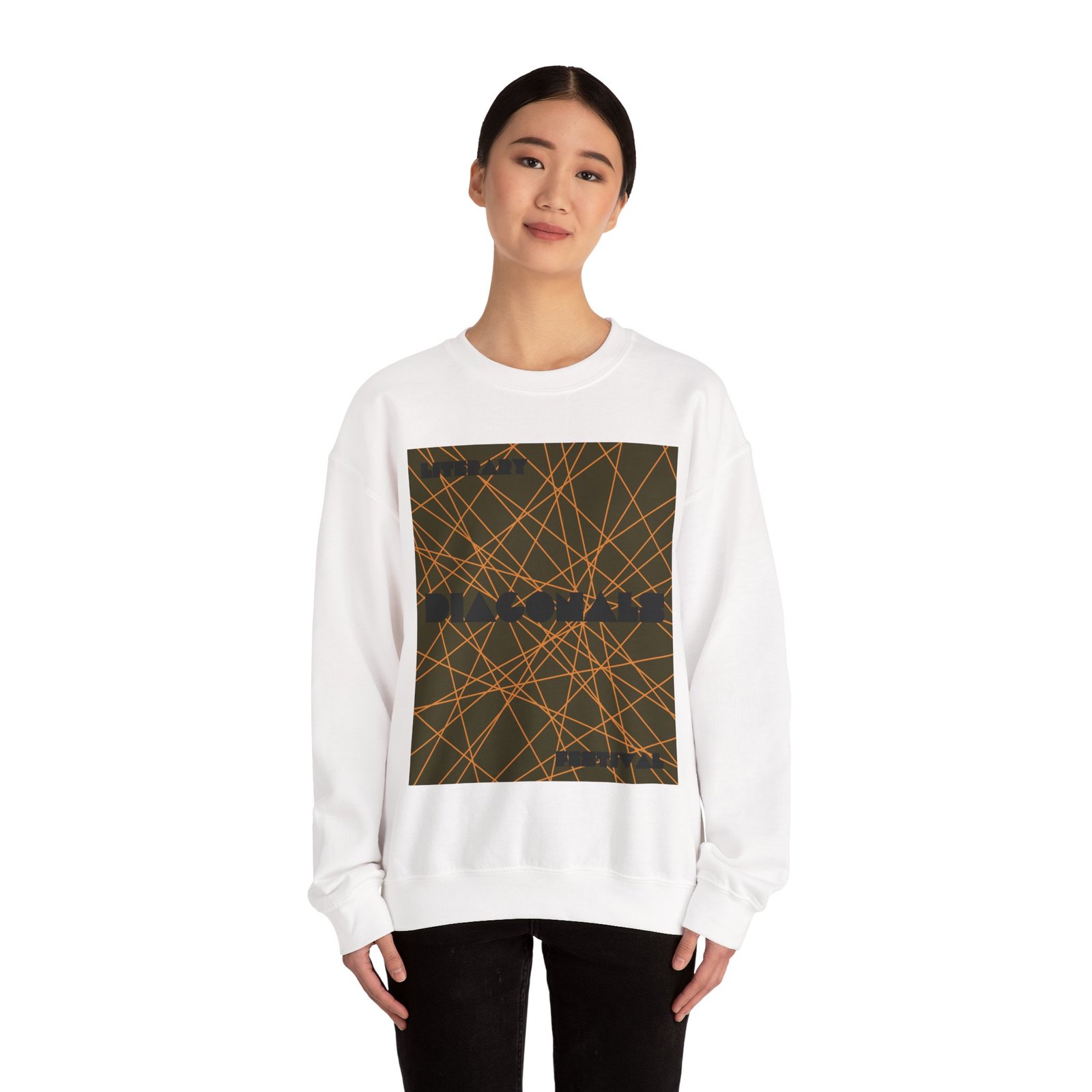 Diagonals Crewneck Sweatshirt I/IV - Image 9