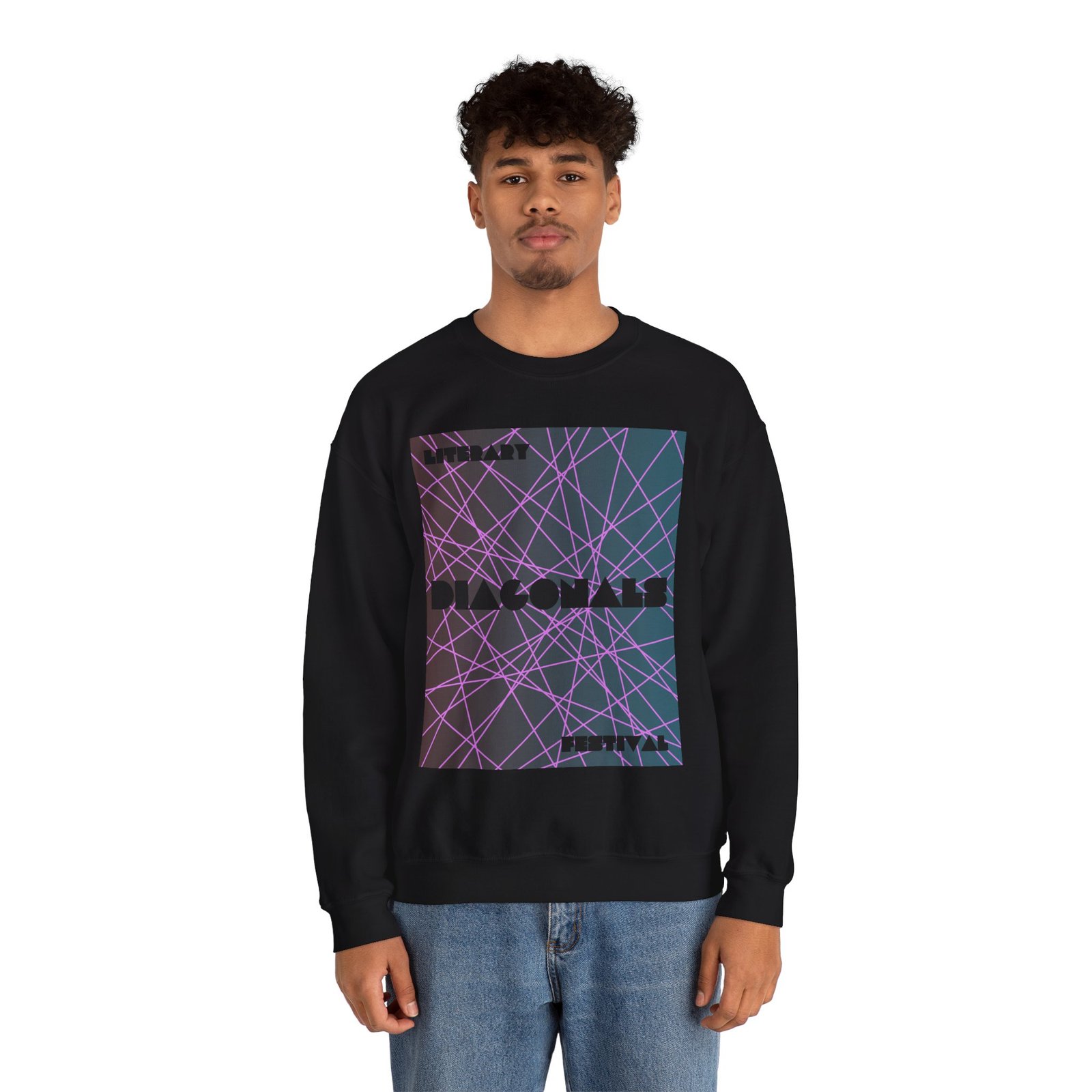 Diagonals Crewneck Sweatshirt I/III - Image 5