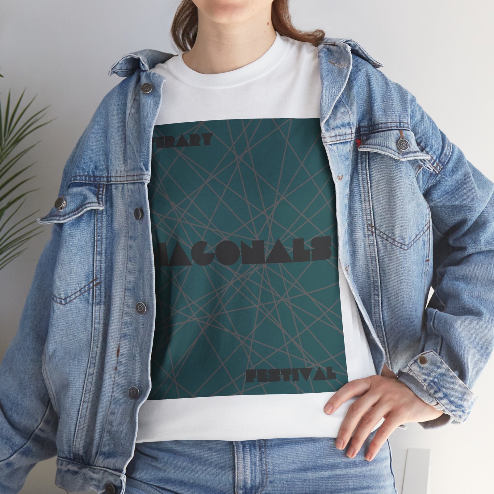 Diagonals T-shirt I/IX (UK) - Image 13