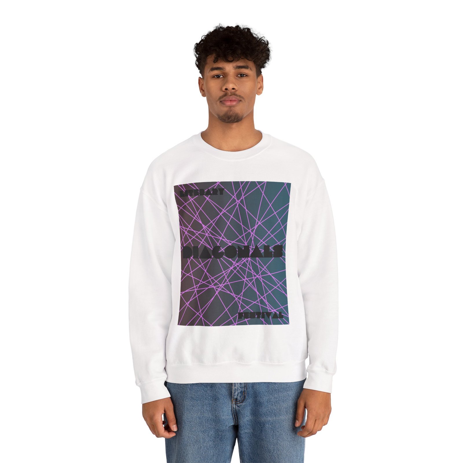 Diagonals Crewneck Sweatshirt I/III - Image 10