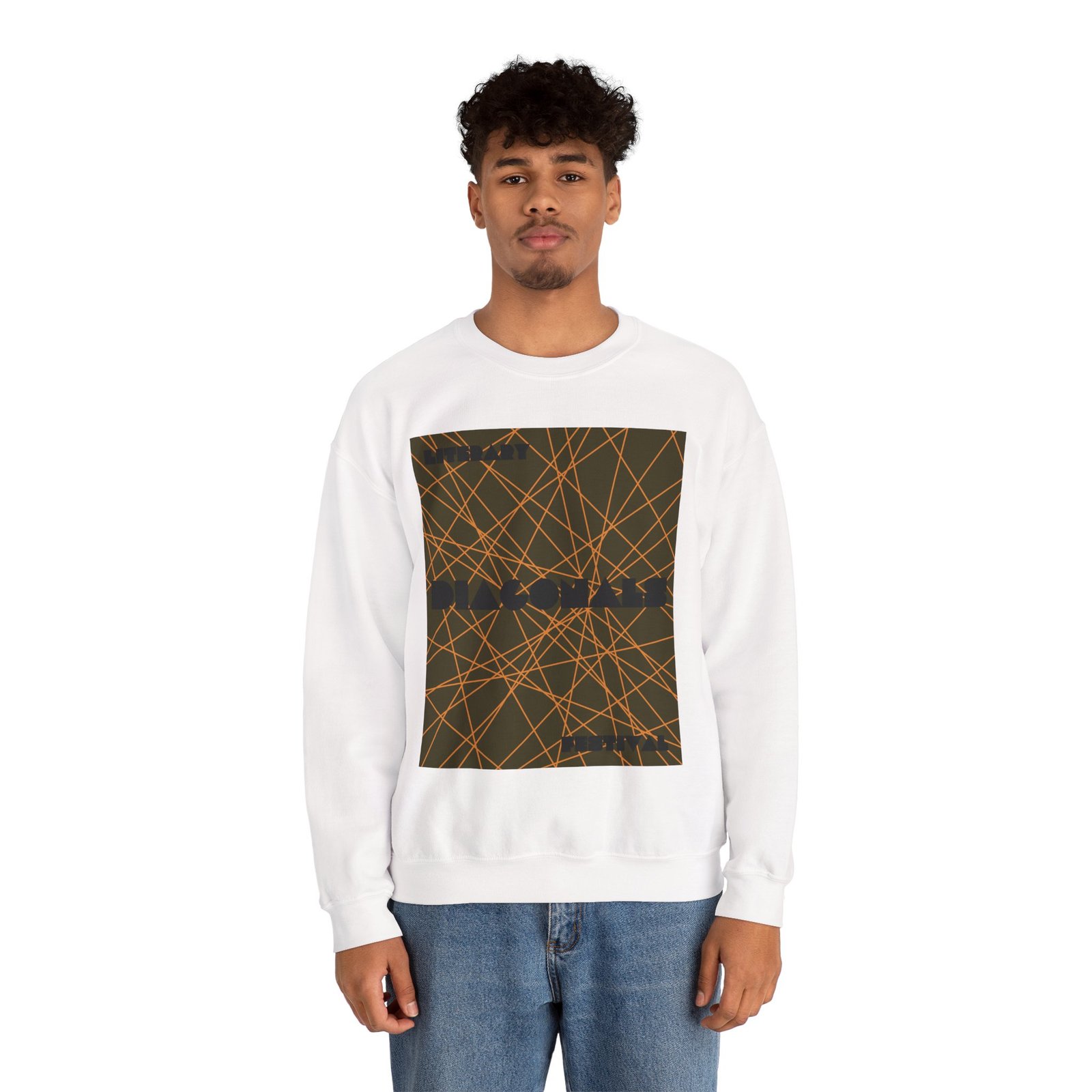 Diagonals Crewneck Sweatshirt I/IV - Image 10