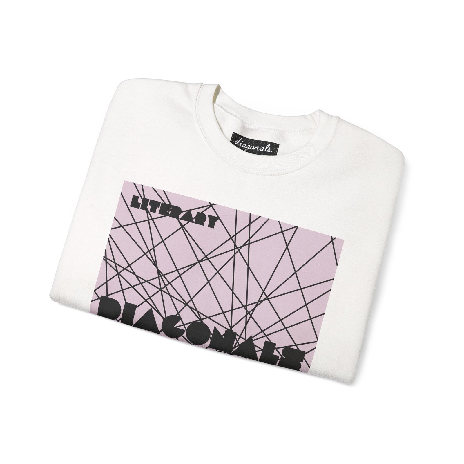Diagonals Crewneck Sweatshirt I/XI - Image 8