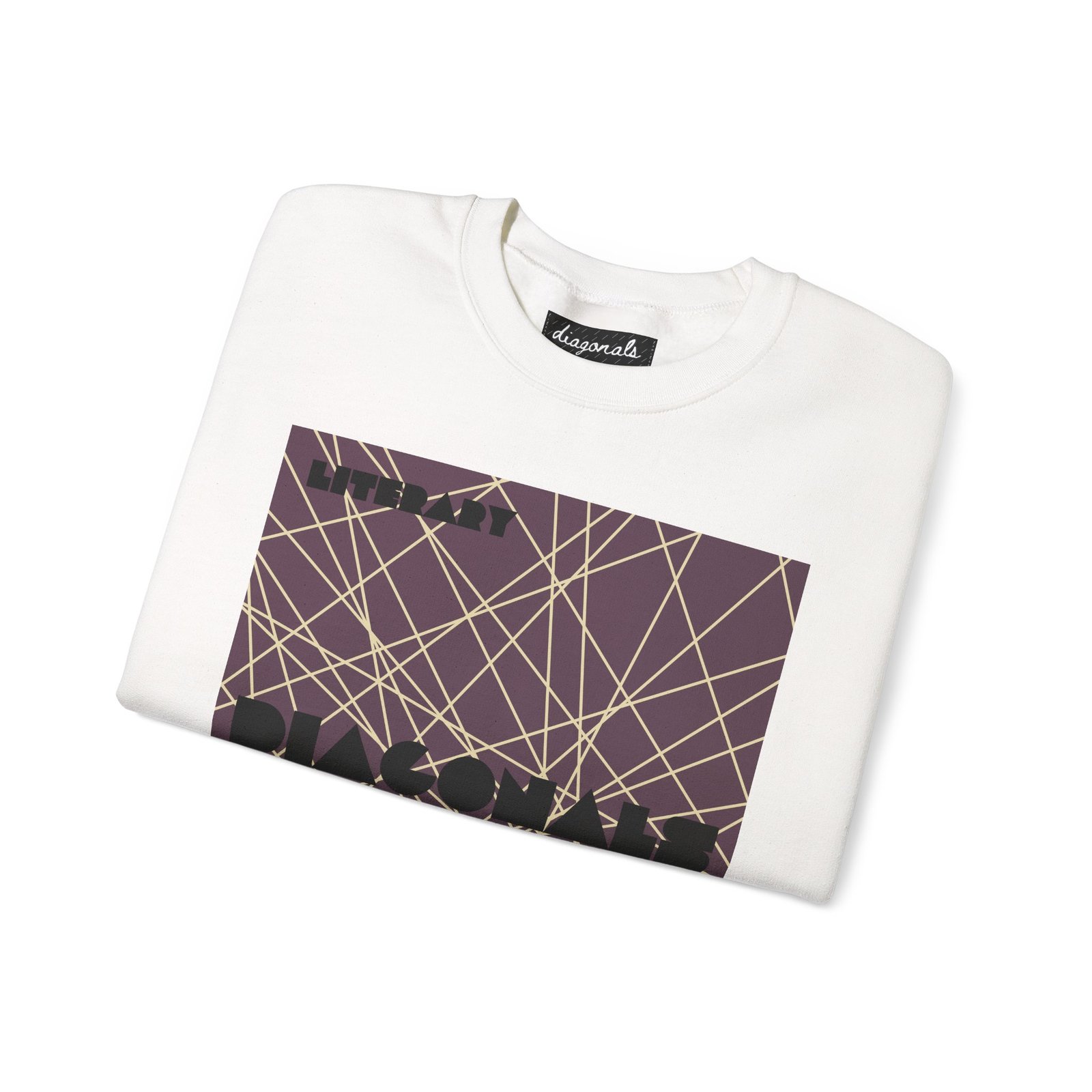 Diagonals Crewneck Sweatshirt I/VIII - Image 8
