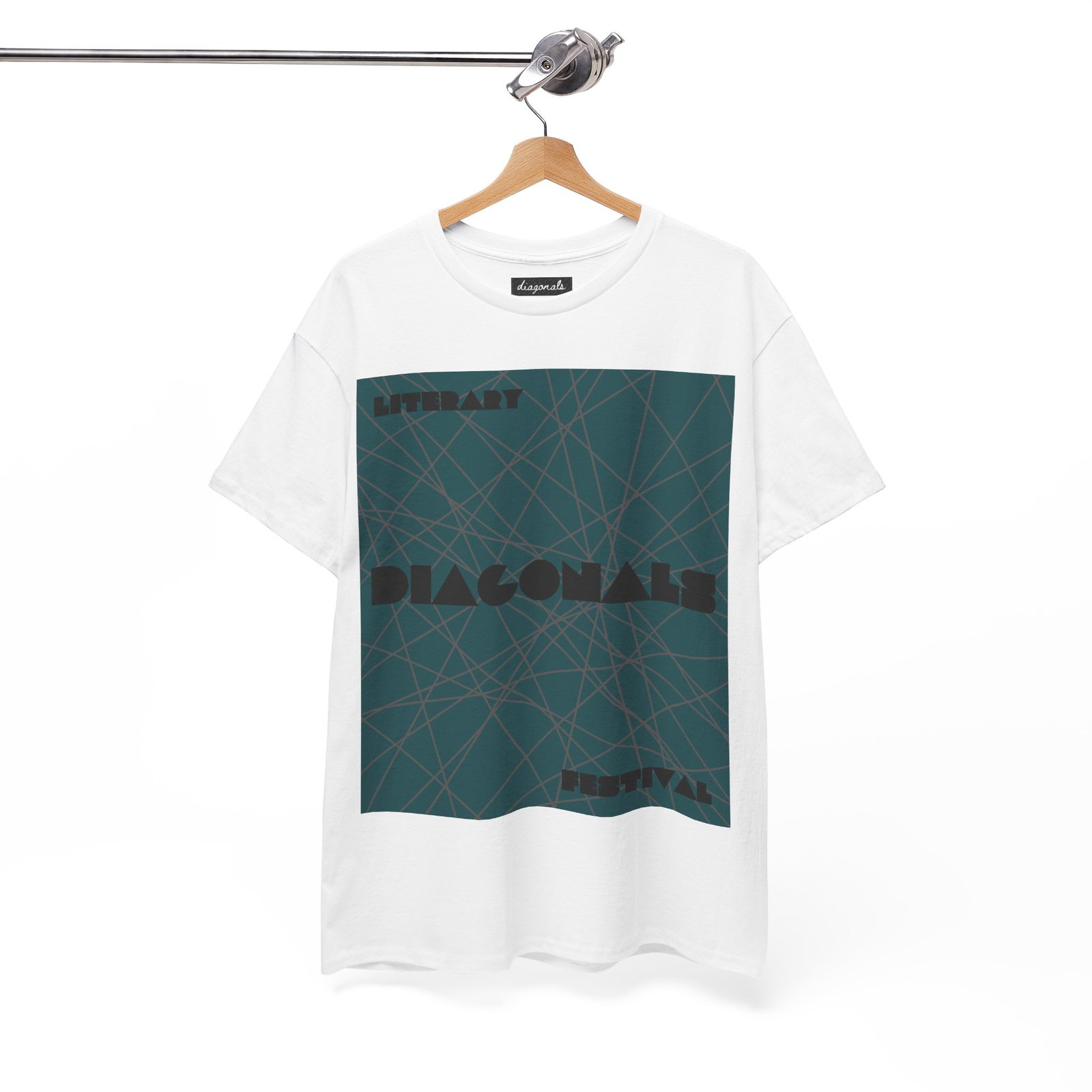 Diagonals T-shirt I/IX (UK) - Image 12