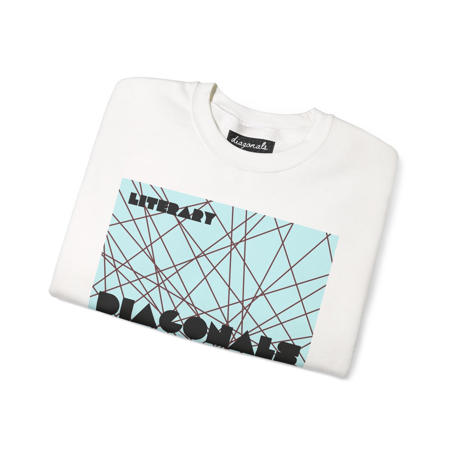 Diagonals Crewneck Sweatshirt I/VI - Image 8