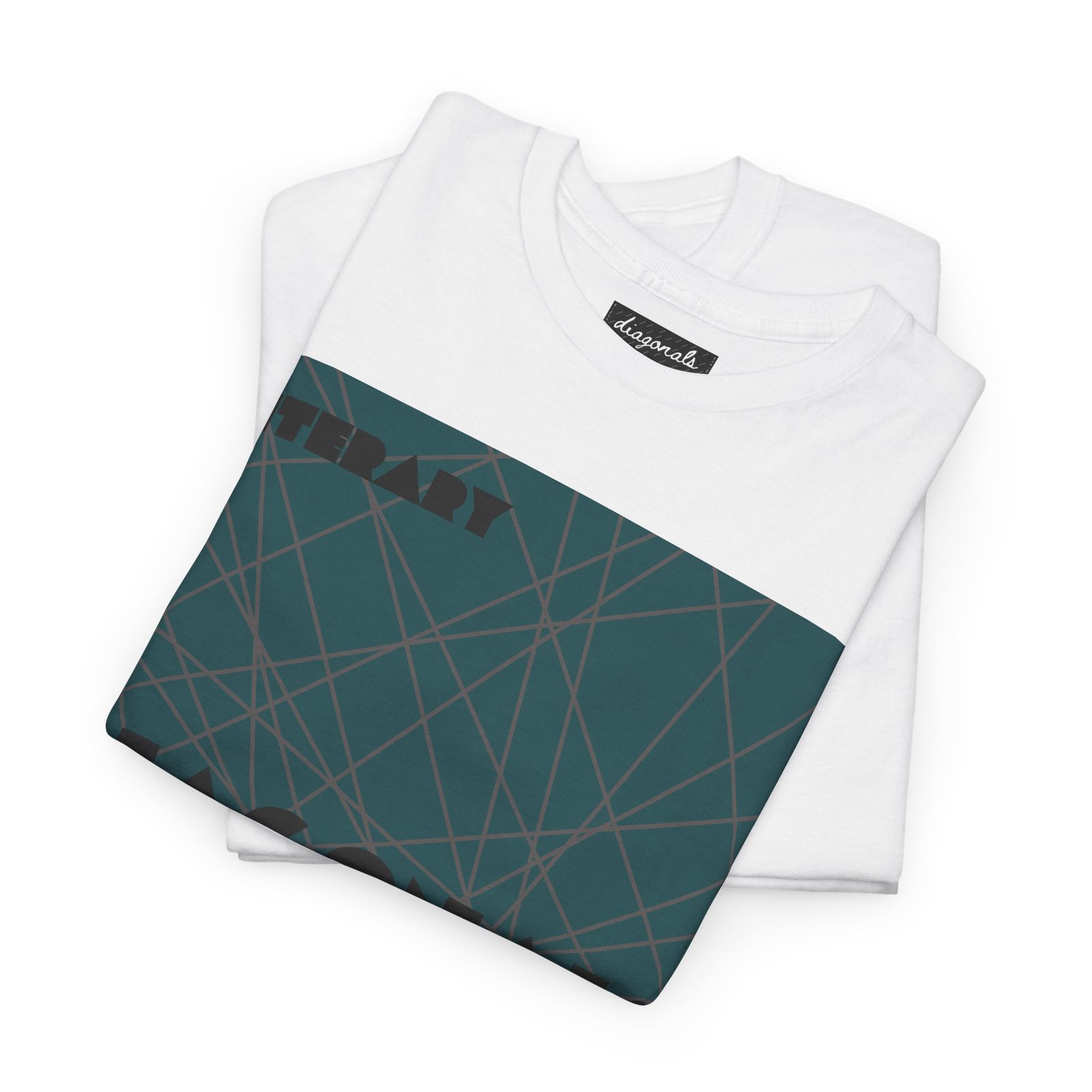 Diagonals T-shirt I/IX (UK) - Image 10