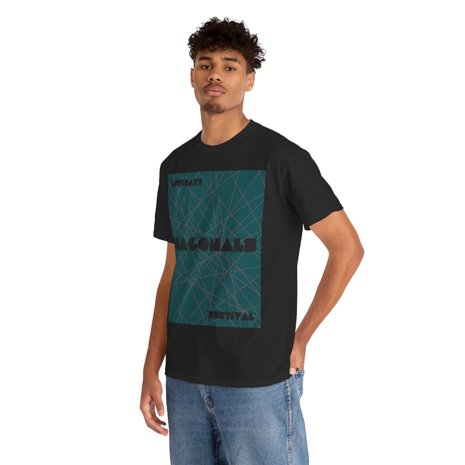Diagonals T-shirt I/IX (UK) - Image 7